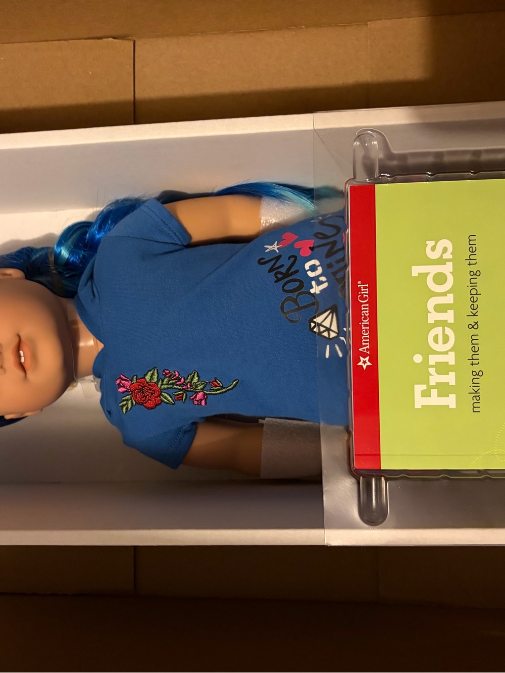 American Girl Street Chic Doll with Blue Hair Truly Me #90 - Picture 8 of 8